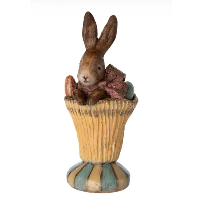 Afbeelding van Maileg decoratie figuur paashaas no. 14 11 cm