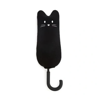 Afbeelding van Balvi Paraplu Kat Poes Meowmbrella Zwart Nylon met Hoesje