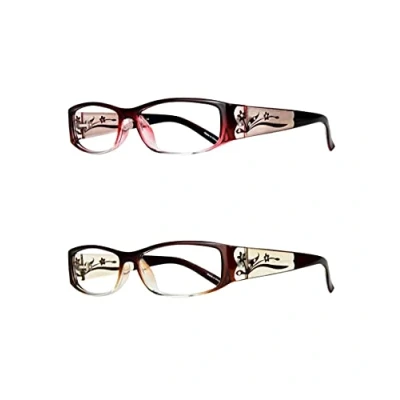 Afbeelding van EYEBOGO Kaylee Lunettes De Lecture Élégantes Pour Femme (2 Pack, 2.25)