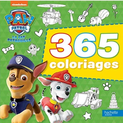 Afbeelding van La pat&#039;patrouille 365 coloriages