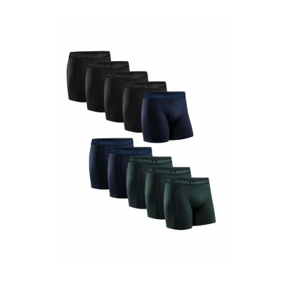 Afbeelding van Danish Endurance Boxershorts voor heren, van katoen, superzacht, comfortabel en ademend, 6 stuks