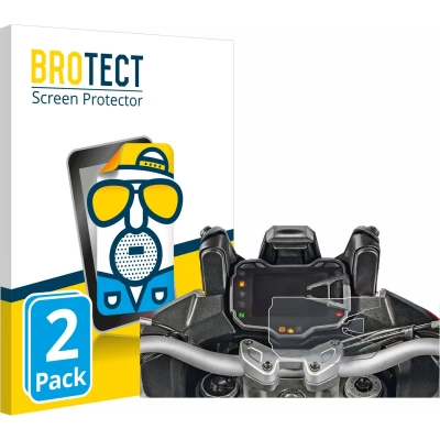 Afbeelding van BROTECT Screenprotector voor Ducati Multistrada 1200S 2015 Snelheidsmeter Folie Beschermfolie matte (2 Stuks)