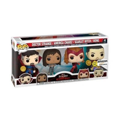 Afbeelding van Pop 4 Pack: Dr Strange/Miss America/Scarlet Witch/Wong Funko