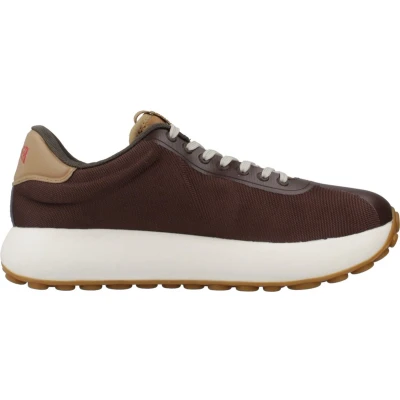 Afbeelding van Camper Pelotas Athens Sneakers laag, Heren, Maat: 40, Dunkelbraun Textiel
