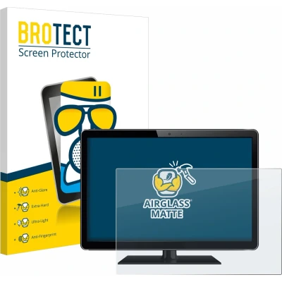 Afbeelding van BROTECT Screenprotector voor Standaardmaten met 14 inch Schermen [310 mm x 175 mm, 16:9] Folie Beschermfolie Beschermglas matte