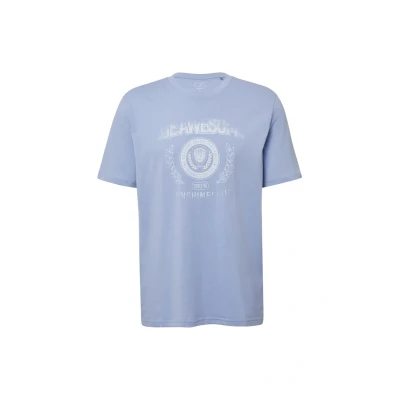 Afbeelding van Q/S designed by Heren t shirt Maat M Mannen 53D1 BLUE