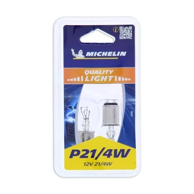 Image de Michelin 008782 2 Ampoules P21 / 4W 12 V