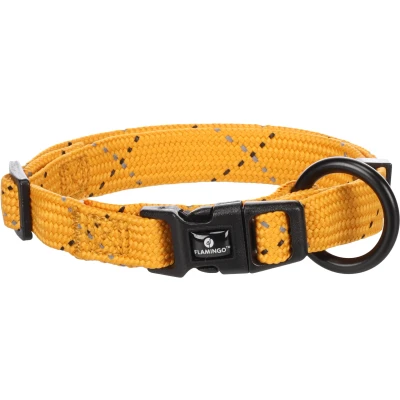 Afbeelding van Puppy halsband Dolly Reflecterend oker XS