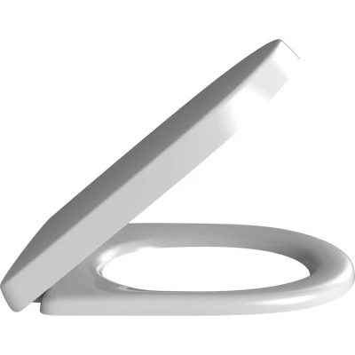 Afbeelding van Villeroy &amp; Boch O.novo toiletzitting met deksel softclose en quick