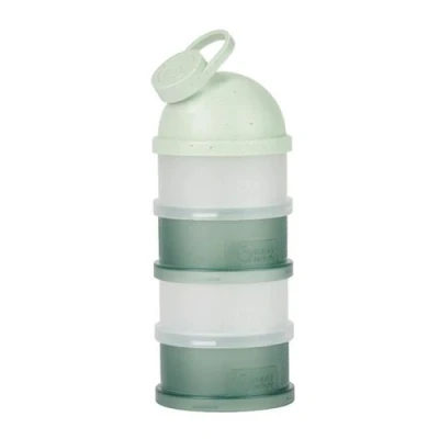 Image de Boîtes Doseuses de Lait en Poudre Babydose Bec verseur ergonomique Made in France, Vert