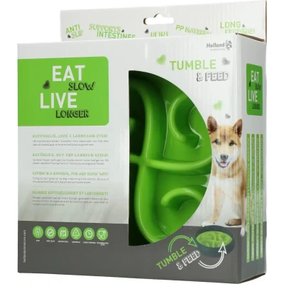 Afbeelding van Eat Slow Live Longer Tumble Feeder Groen