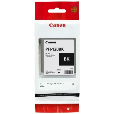 Afbeelding van Canon PFI 120BK Inktcartridge Zwart