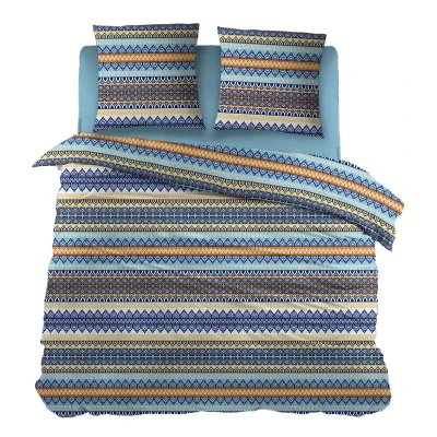 Afbeelding van Snoozing Concombre Dekbedovertrek Eenpersoons 140x200/220 cm Oranje