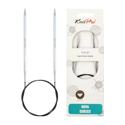 Afbeelding van KnitPro Nova Cubics rondbreinaalden 40cm 4.50mm 3st