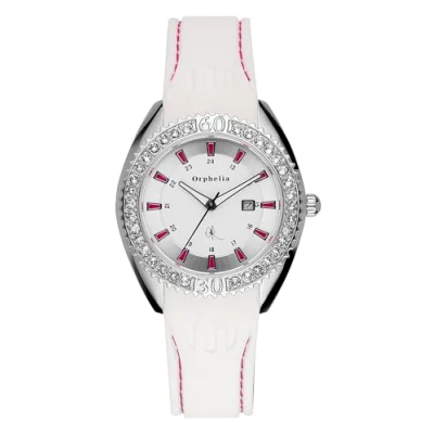 Afbeelding van Orphelia 122 1711 71 Horloge Siliconen Wit 36 mm