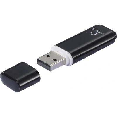 Afbeelding van Renkforce RF USBS 210 USB stick Retail 64 GB Zwart 6684358 2.0