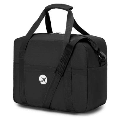 Afbeelding van BAGROUPS Handbagage, 40 x 30 20 cm, Wizzair, cabinetas, vliegtuig, reistas, klein, opvouwbaar, bagage, cabine, sporttas, weekend, zwemtas, waterdicht, tas, Seize If Grey