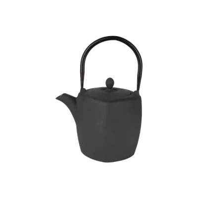 Afbeelding van Cosy &amp; Trendy Theepot Lichtgrijs 1.3L 12X19Xh17Cm Gietijzer GRIJS