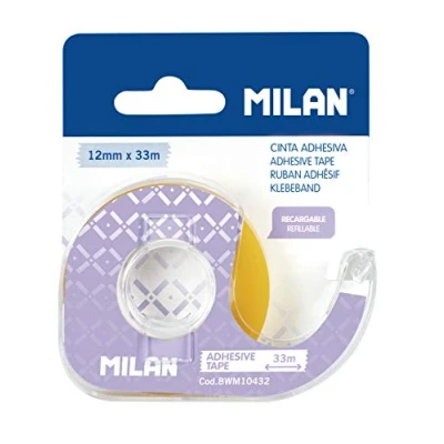 Afbeelding van Blister aanduiding plakband 12 mm x 33 m MILAN