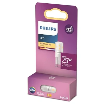 Afbeelding van Energiezuinige Philips LED Capsule Transparant 25 W G9 warmwit licht Bespaar op energiekosten