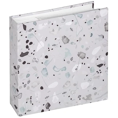 Afbeelding van walther design Terrazzo Memo album 200 foto&#039;s 10x15 cm stone grey