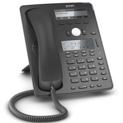 Afbeelding van SNOM D745 Vaste VoIP telefoon Handsfree, Headsetaansluiting Grafisch display Zwart