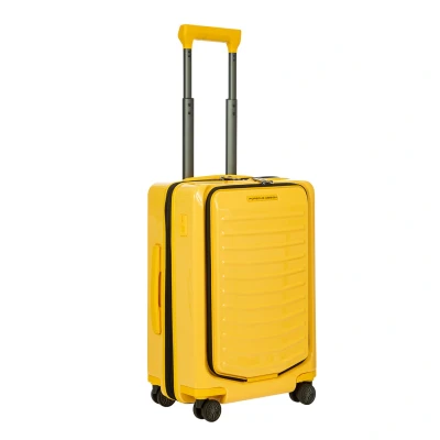 Afbeelding van Porsche Design Roadster Hardcase 4W Trolley S Business shiny racing yellow Harde Koffer