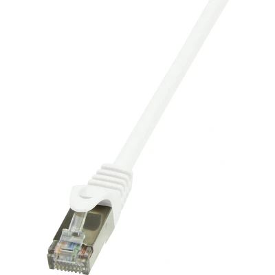 Afbeelding van LogiLink CP2071S RJ45 Netwerkkabel, patchkabel CAT 6 F/UTP 5.00 m Wit Snagless 1 stuk(s)