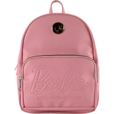 Afbeelding van Barbie kleine rugzak 27cm x 21cm dubbele ritssluiting 3 vakken