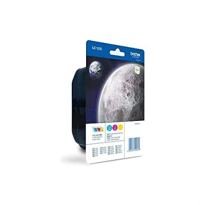Afbeelding van Brother LC 1000RBWBP Inktcartridge 3 kleuren Voordeelbundel