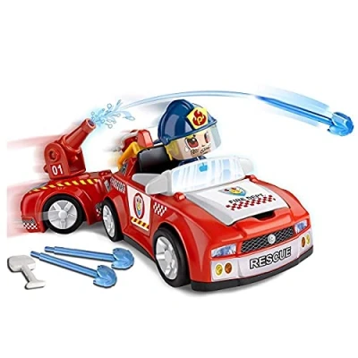 Afbeelding van PinyPon Actiespeelgoed brandweerauto&#039;s