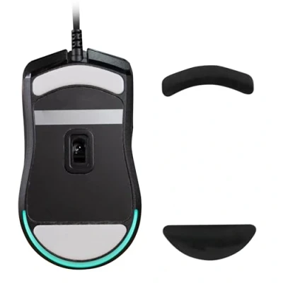 Afbeelding van kwmobile muis voeten sticker geschikt voor Razer Viper Mini Computermuis glijder Stickers in zwart