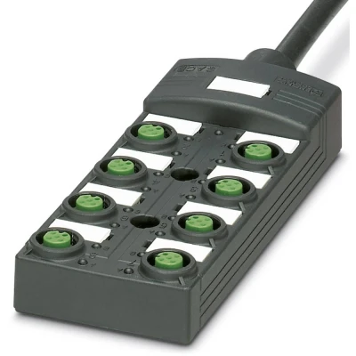 Afbeelding van Weidmüller SAI 4/6/8 MH BLZF3.5 SV 1752080050 Passieve sensor/actorbox Verdeler met M12 bus 50 stuk(s)