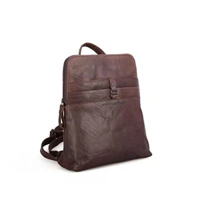 Afbeelding van Leather Backpack Phoenix Dark Brown
