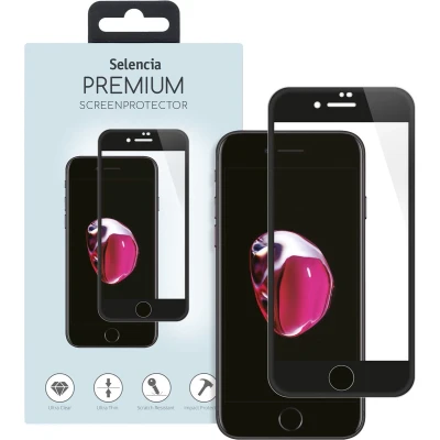 Afbeelding van Selencia Screenprotector Geschikt voor iPhone 8 Plus / 7 Tempered Glass Gehard Glas Premium