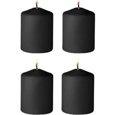Afbeelding van Ouch! by Shots Tease Candles Disobedient 4 Pieces Black