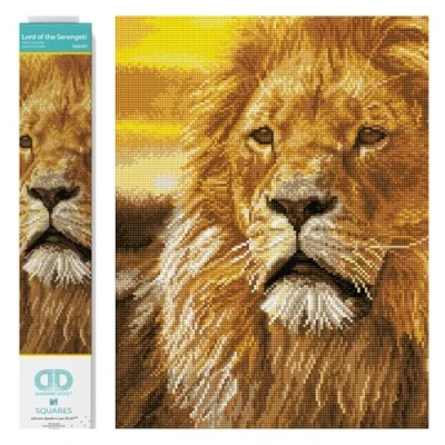 Afbeelding van Diamond Dotz Lord of Serengeti Painting 21.840 45x35 cm