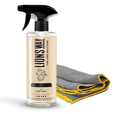 Afbeelding van Carnauba autowas 100% puur keramisch behandeld en hydrofoob (auto motorfiets) siliconenvrij, hoogglanzende met hoogwaardige doek
