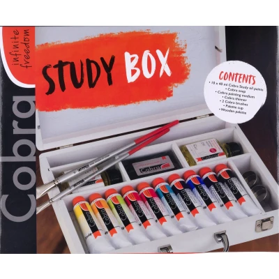 Afbeelding van Cobra Study Olieverf box Basis