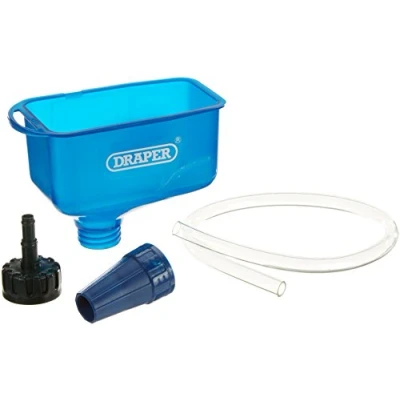 Afbeelding van Draper 26327 Olietrechter met buis, blauw