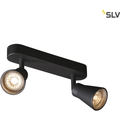 Afbeelding van SLV 1000889 AVO Plafondlamp GU10 50 W Zwart