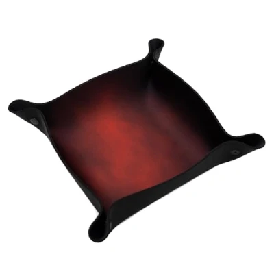 Afbeelding van Dice Tray Red Smoke 22X22 Cm