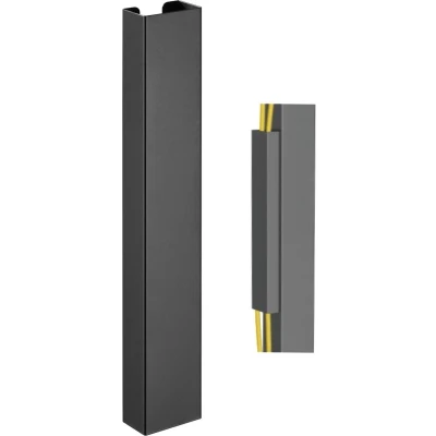 Afbeelding van cable tray desk magnetic organizer black