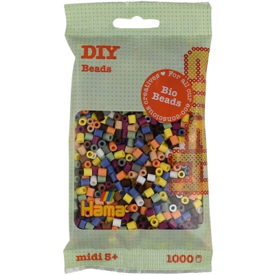Afbeelding van Hama Bio Strijkkralen Pastel Mix (197), 1000st.