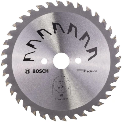 Afbeelding van Bosch Accessories Precision 2609256853 Hardmetaal cirkelzaagblad 150 x 20 mm Aantal tanden: 36 1 stuk(s)