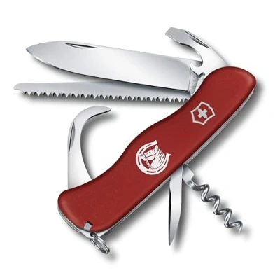 Afbeelding van Victorinox Equestrian Red Zwitsers Zakmes 12 Functies Rood