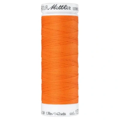 Afbeelding van Mettler Seraflex 1335 elastisch naaigaren, 130 m, oranje
