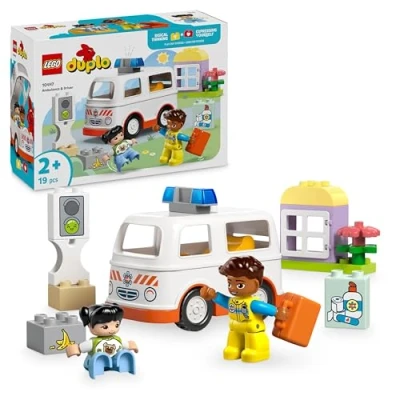 Image de LEGO® DUPLO® Town 10447 L’ambulance et le chauffeur