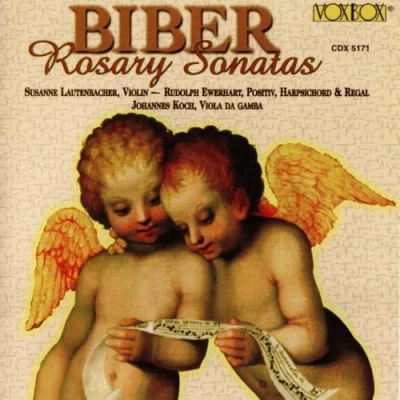 Afbeelding van Biber: Rosary Sonatas / Lautenbacher, Ewerhart, Koch