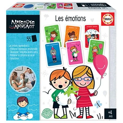 Afbeelding van Educa Leren is leuk. Emoties. Educatief spel voor kinderen. +4 jaar (18829)